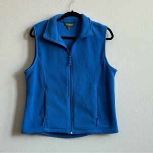 L.L. Bean Vibrant Blue Fleece Vest